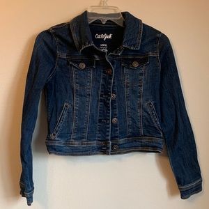 Cat & Jack Girls Jean Jacket Size L (10/12)